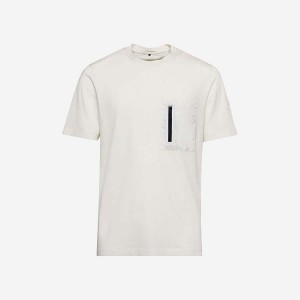 Premiata POCKET PR-151 T-Shirt Heren Ivory | BE905-7648